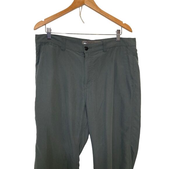 REI Co-Op Mens Adventure Pants Style# 877597 30" UPF Nylon Size 36x30 Grey - Picture 3 of 13